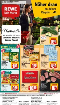 Vorschau von dem Prospekt des Geschäftes Rewe, gültig ab dem 27.07.2026