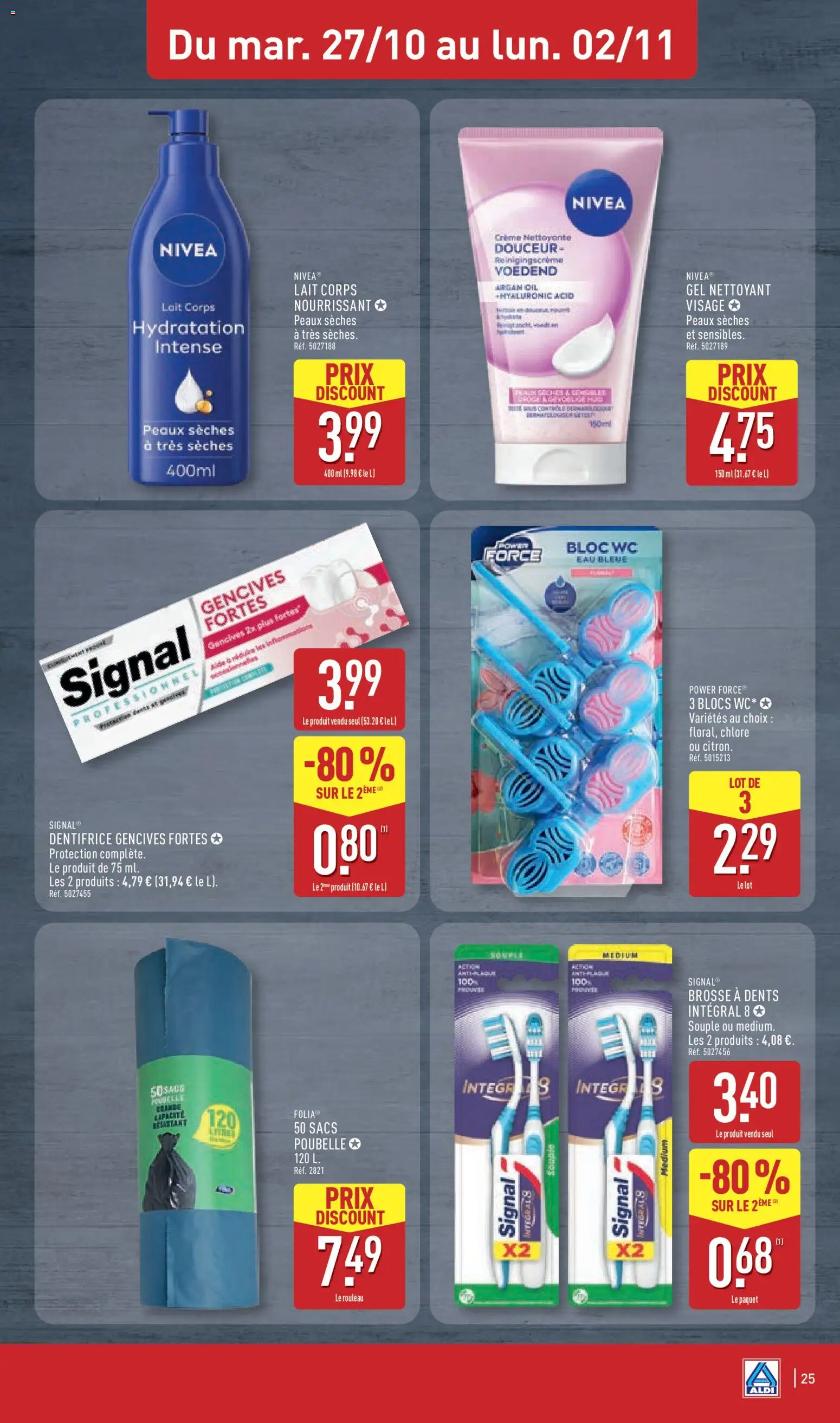Prévisualisation de Aldi catalogue du magasin Aldi formulaire valide 27/10/2026