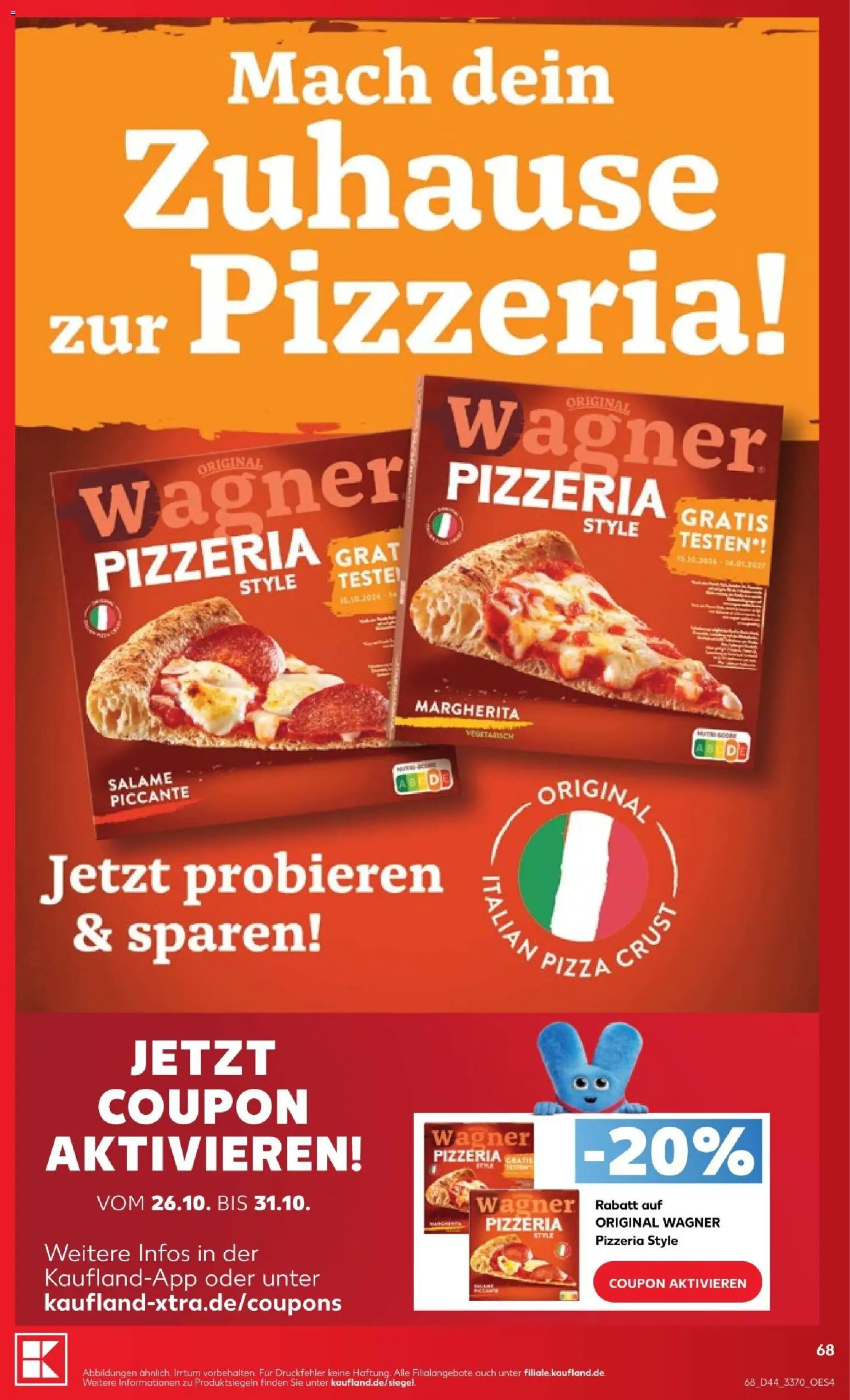 Vorschau von dem Prospekt des Geschäftes Kaufland, gültig ab dem 26.10.2026 - Grat