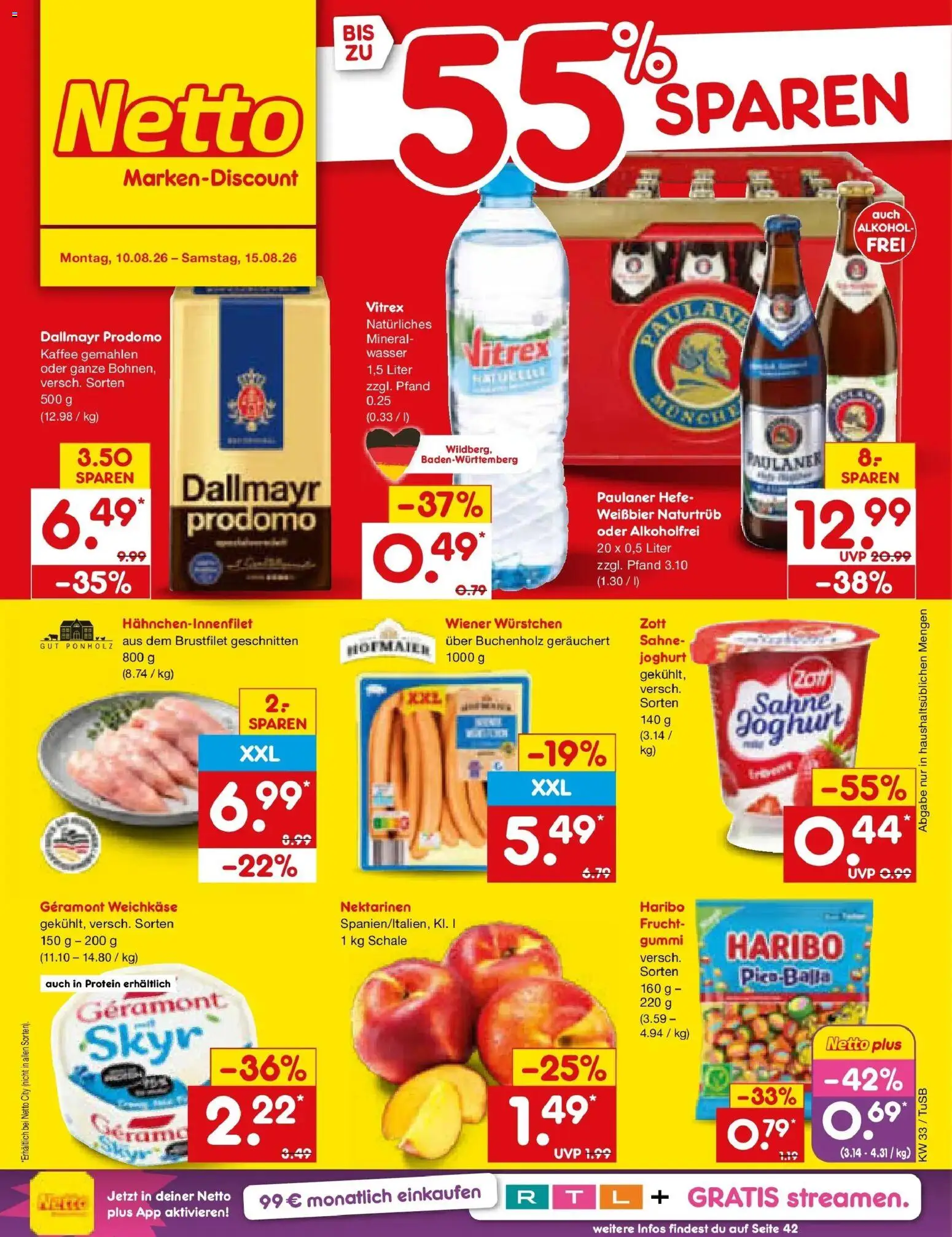 Vorschau von dem Prospekt des Geschäftes Netto Marken-Discount, gültig ab dem 10.08.2026