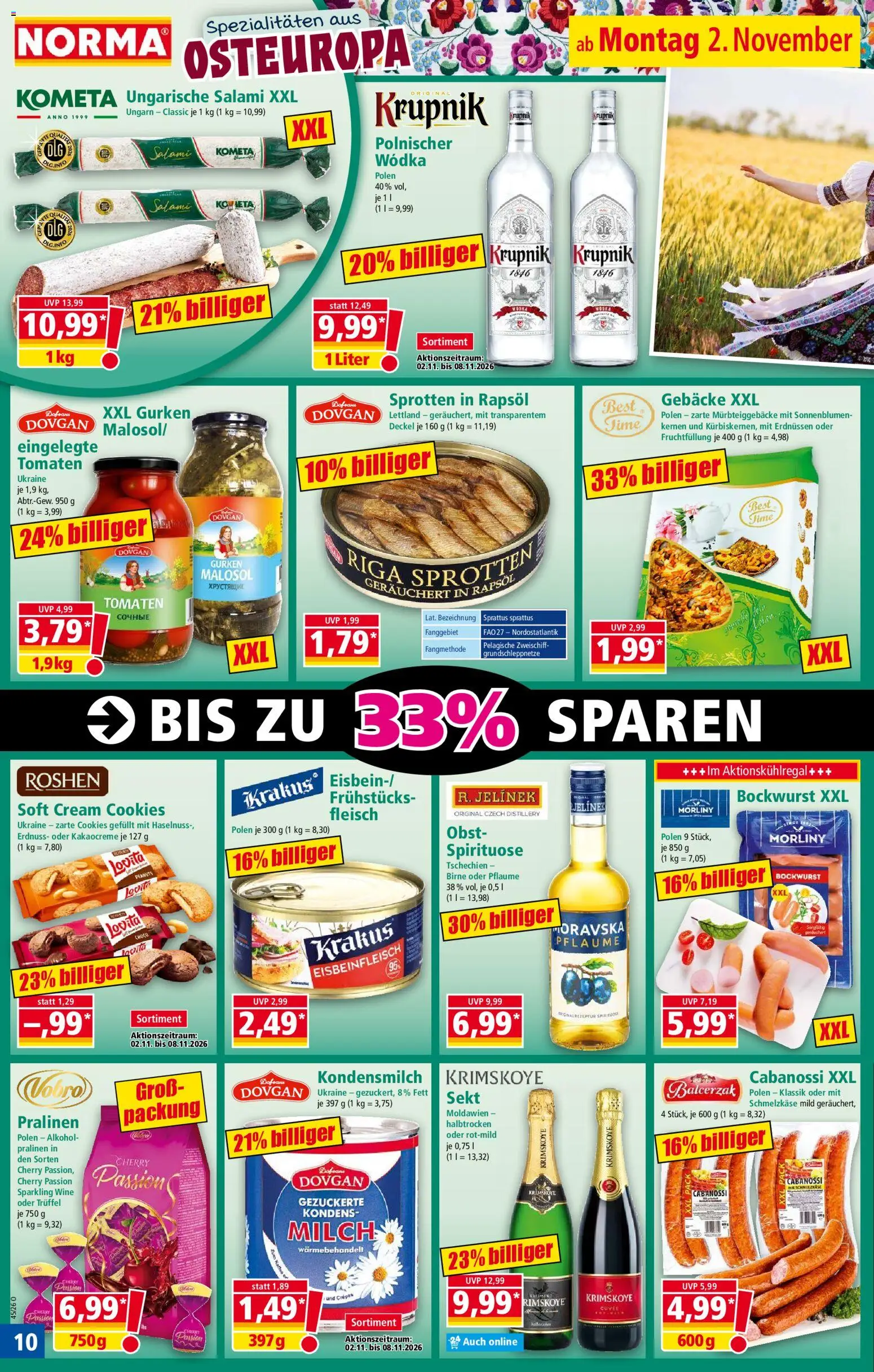 Vorschau von dem Prospekt des Geschäftes Norma, gültig ab dem 02.11.2026