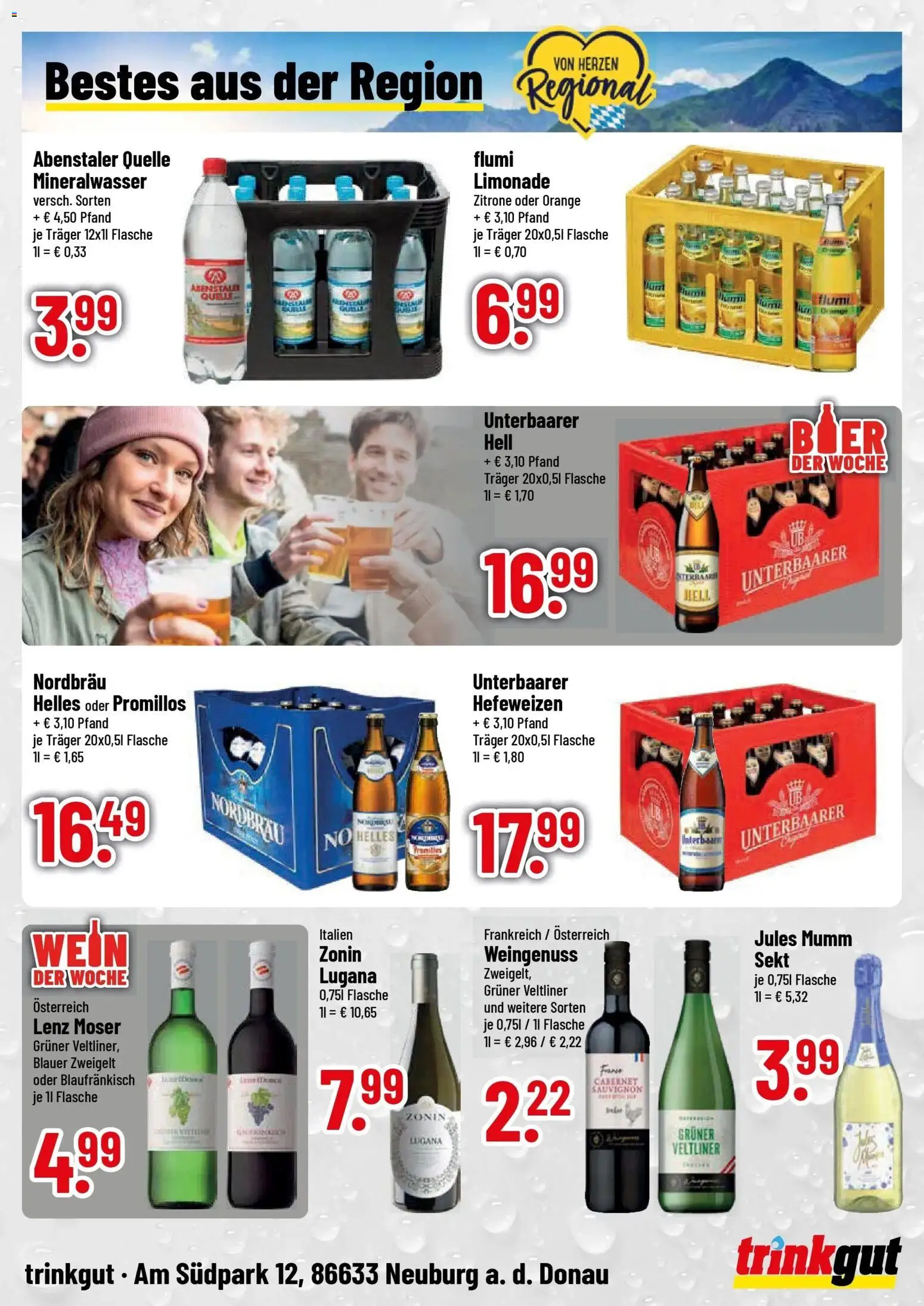 Vorschau von dem Prospekt des Geschäftes Trinkgut, gültig ab dem 26.10.2026