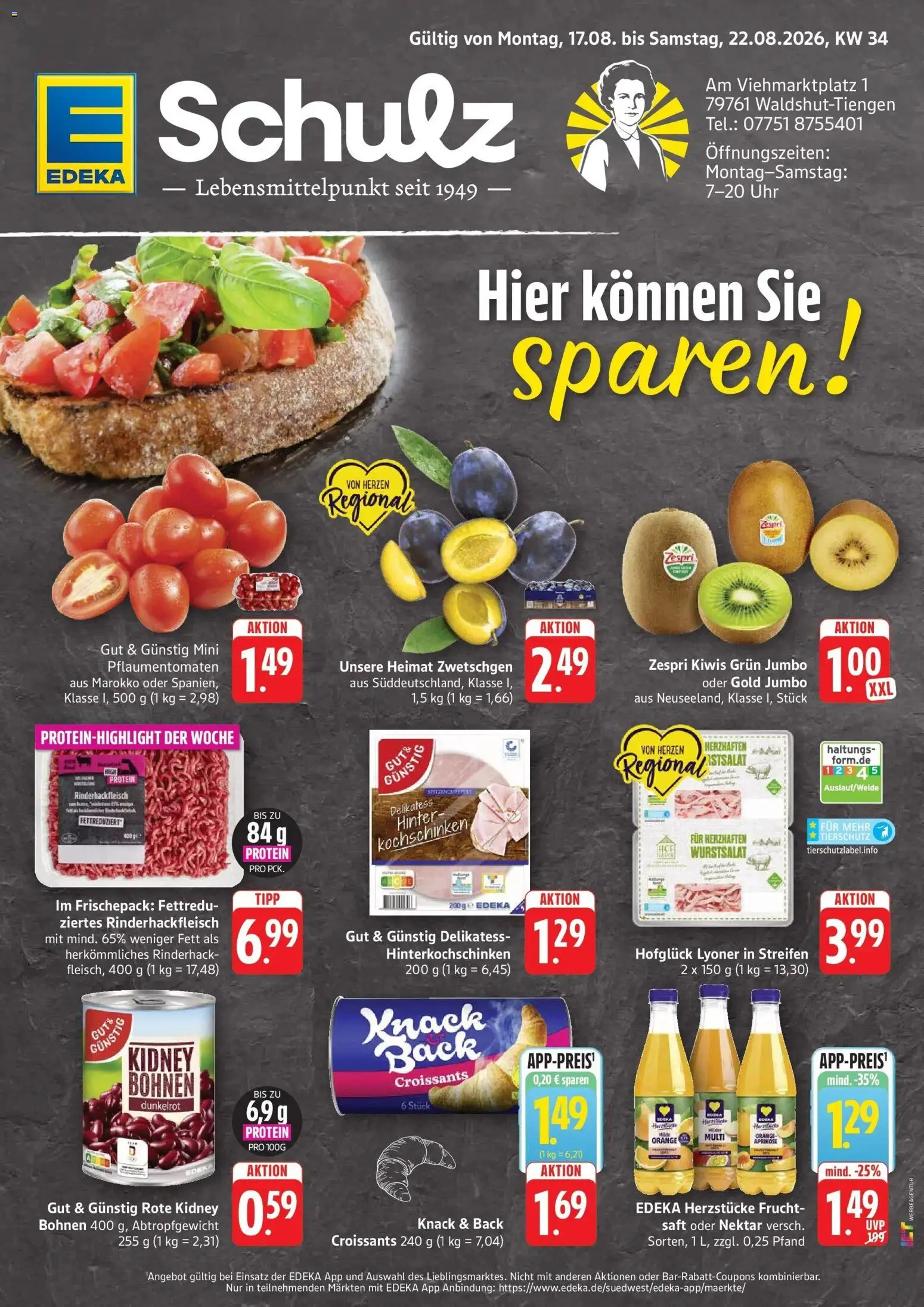 Vorschau von dem Prospekt des Geschäftes Edeka, gültig ab dem 17.08.2026