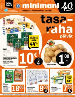 Kaupan Minimani Minimani tarjoukset esikatselu, voimassa 08/07/2026