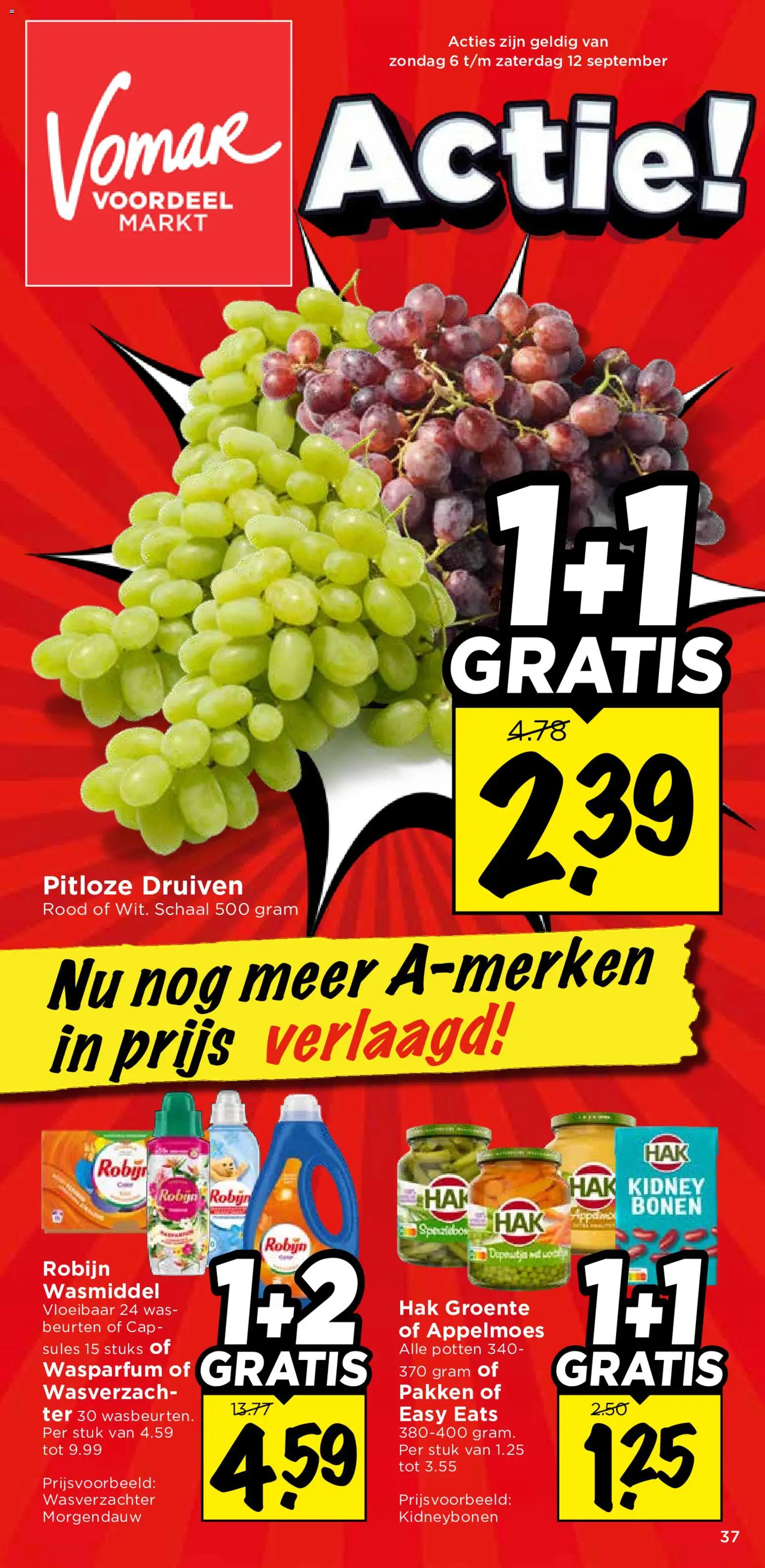 Voorbeeld van Vomar folder van winkel Vomar geldig vanaf 06-09-2026