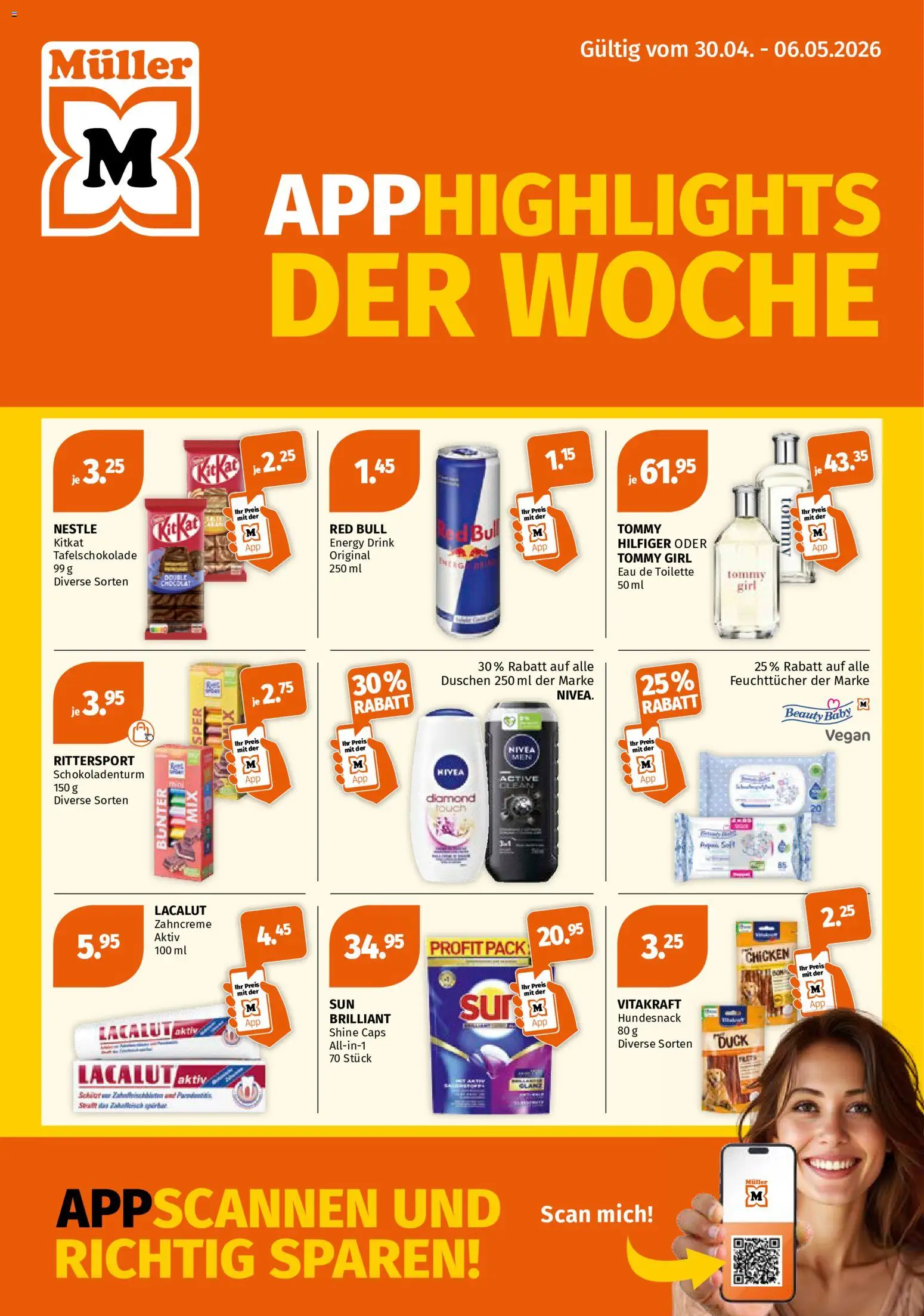 Vorschau des Merkblatts Müller aktionen vom Shop Müller gültig von 30.04.2026 bis 06.05.2026