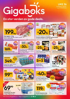Forhåndsvis Gigaboks kundeavis fra butikk Gigaboks gyldig fra 31/08/2026