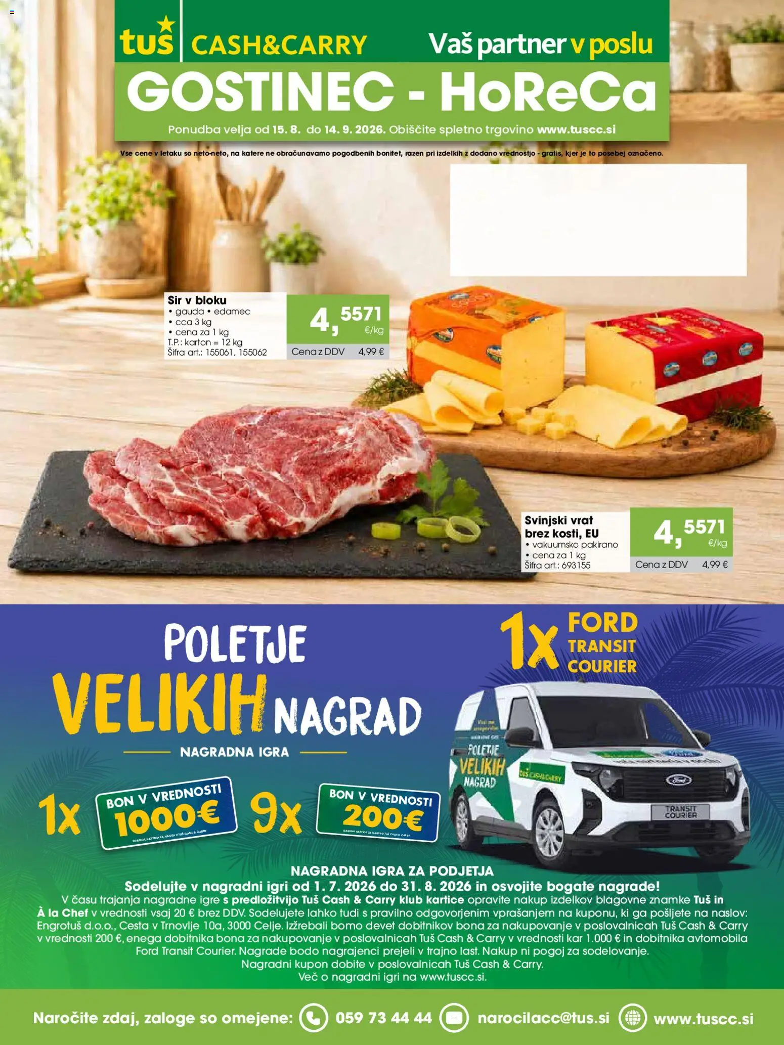 Predogled kataloga iz trgovine Tuš veljaven od 15.08.2026