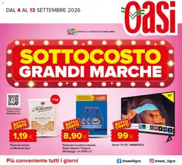 Anteprima dell'opuscolo Oasi volantino dal negozio Oasi valido da 04/09/2026