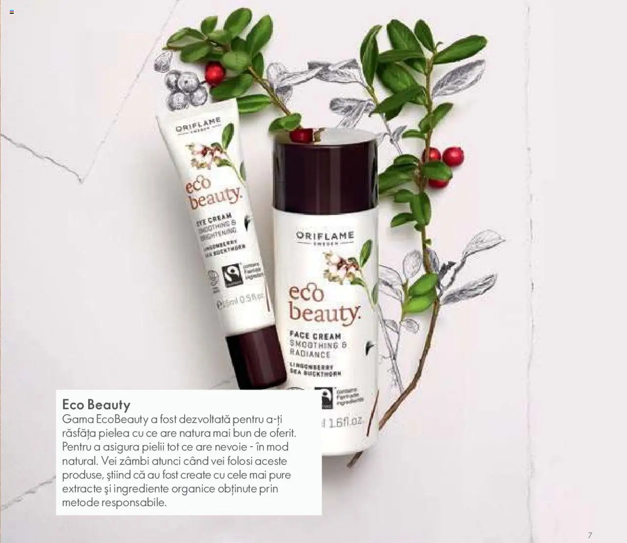 Previzualizarea de cataloage: Oriflame Catalog - Broșură Sustenabilitate valabil de la 25.10.2020