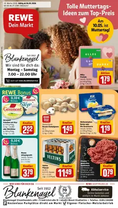 Vorschau von dem Prospekt des Geschäftes Rewe, gültig ab dem 04.05.2026
