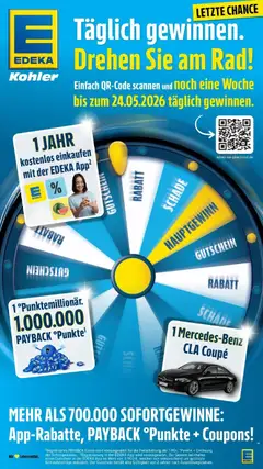 Vorschau von dem Prospekt des Geschäftes Edeka, gültig ab dem 17.05.2026