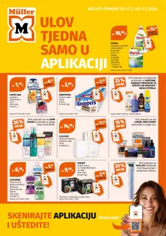 Pregled letka Müller Katalog trgovine Müller vrijedi od 11.05.2026
