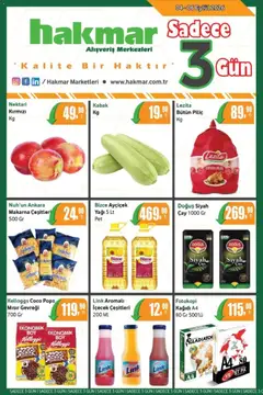 Hakmar Hakmar - Katalog Sadece 3 Gün 04.09.2026 - Broşürünün önizlemesi