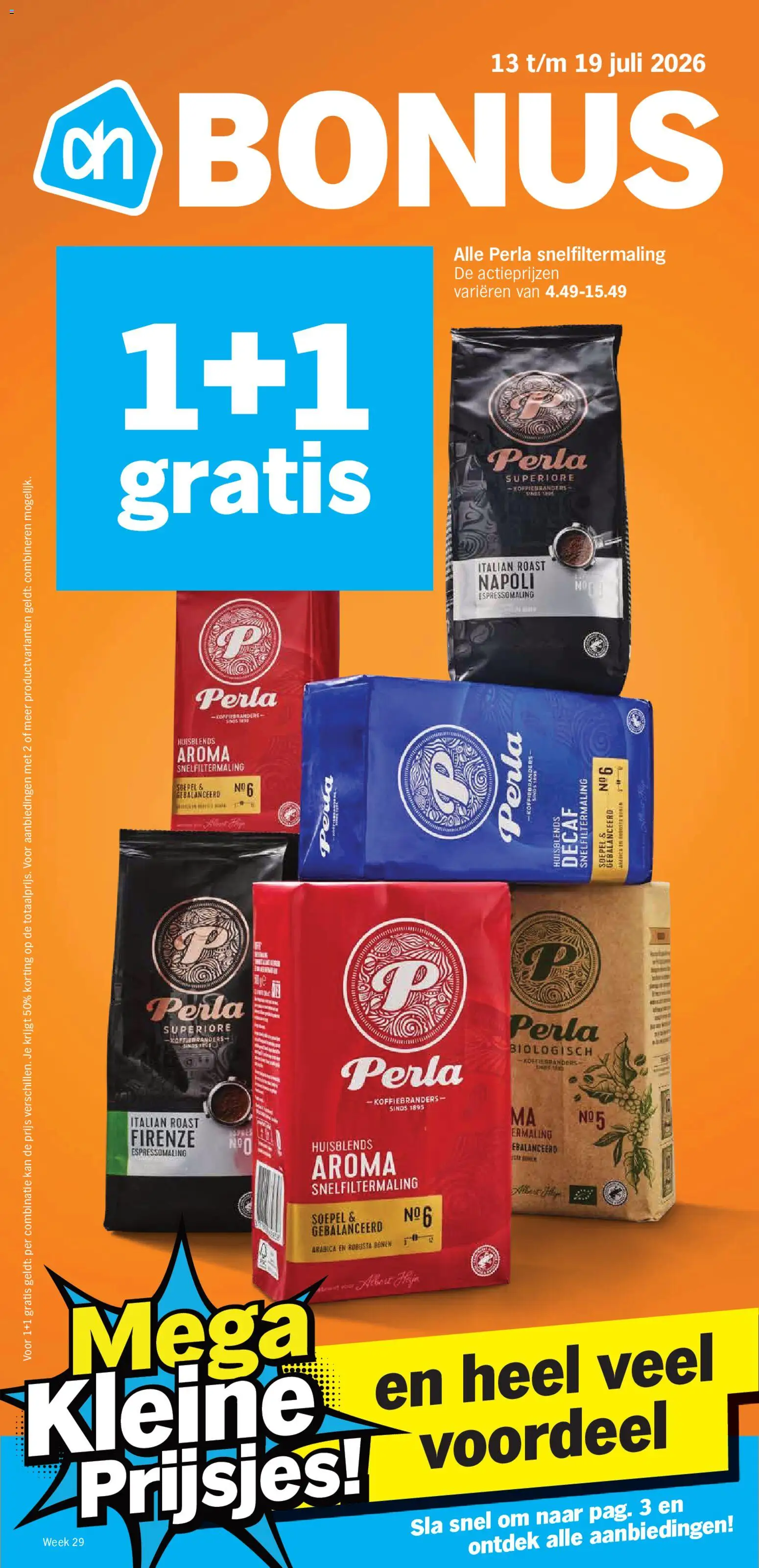 Voorbeeld van Albert Heijn folder week 29 van winkel Albert Heijn geldig vanaf 13-07-2026