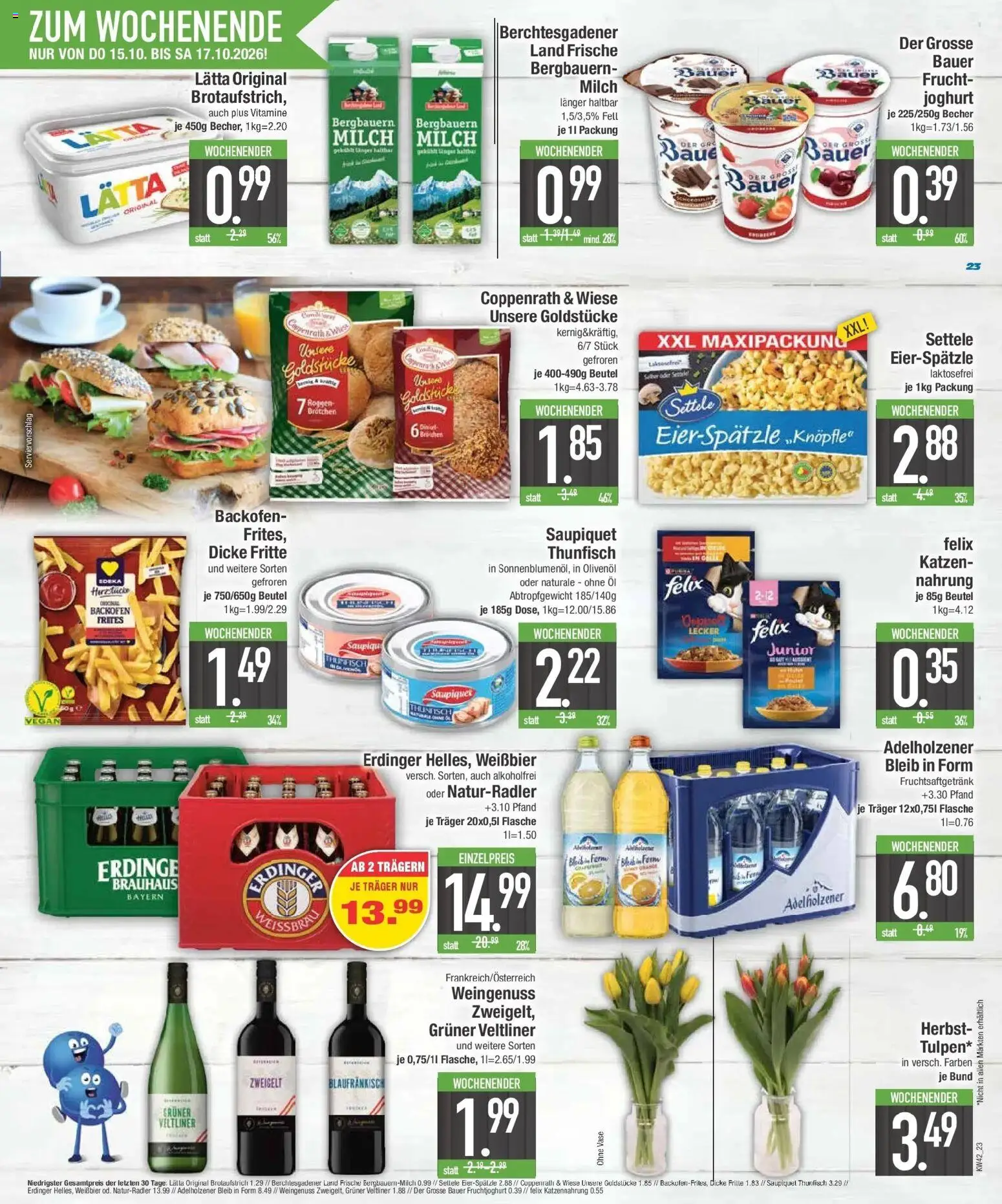Vorschau von dem Prospekt des Geschäftes E center, gültig ab dem 12.10.2026