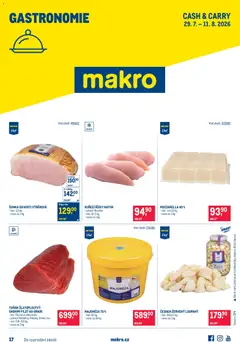 Náhled nabídky: Makro Makro leták - Gastronomie platný od 29.07.2026