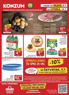 Konzum HR - Konzum HR akciós újság megtekintése, amely érvényes 2026.07.08.-től