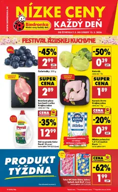 Náhľad Biedronka letáku platného od 07.05.2026