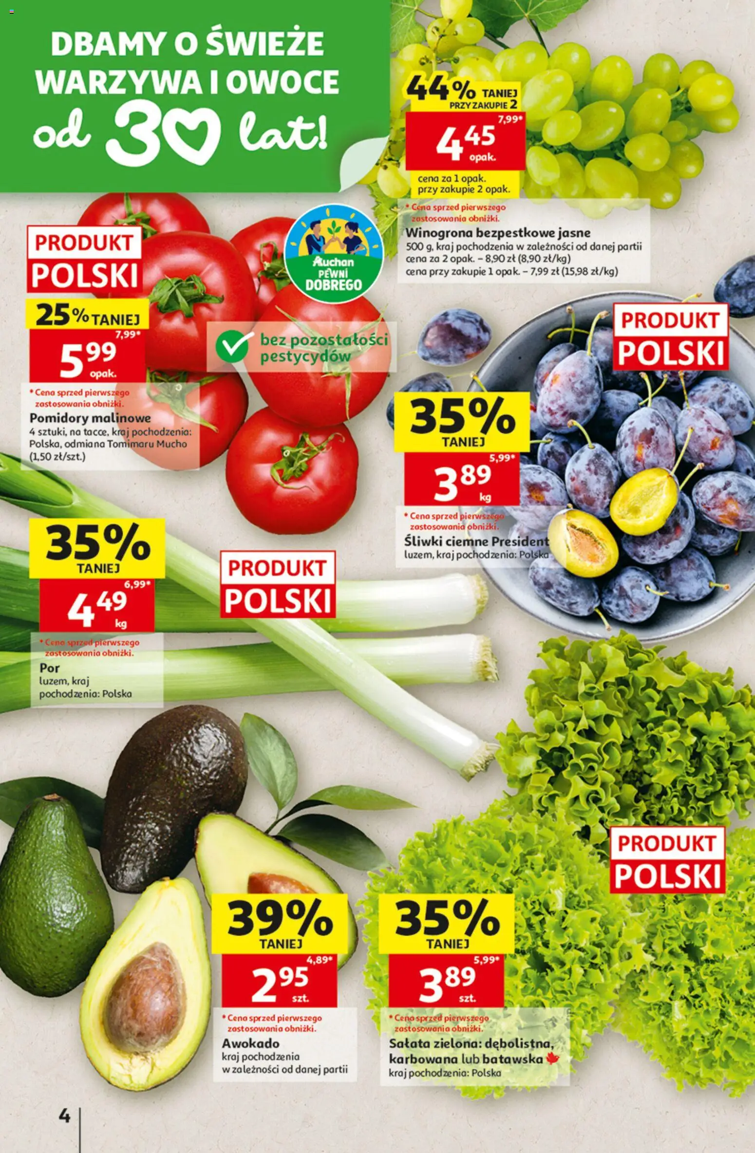 Pogląd gazetki "Auchan gazetka - 30 Lat Hipermarket" ze sklepu Auchan ważnej od 17.09.2026