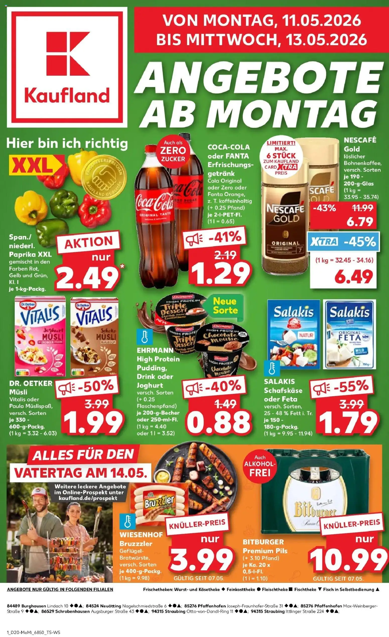 Vorschau von dem Prospekt des Geschäftes Kaufland, gültig ab dem 10.05.2026