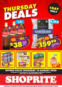 Preview of Shoprite flyer valid from 13/08/2026