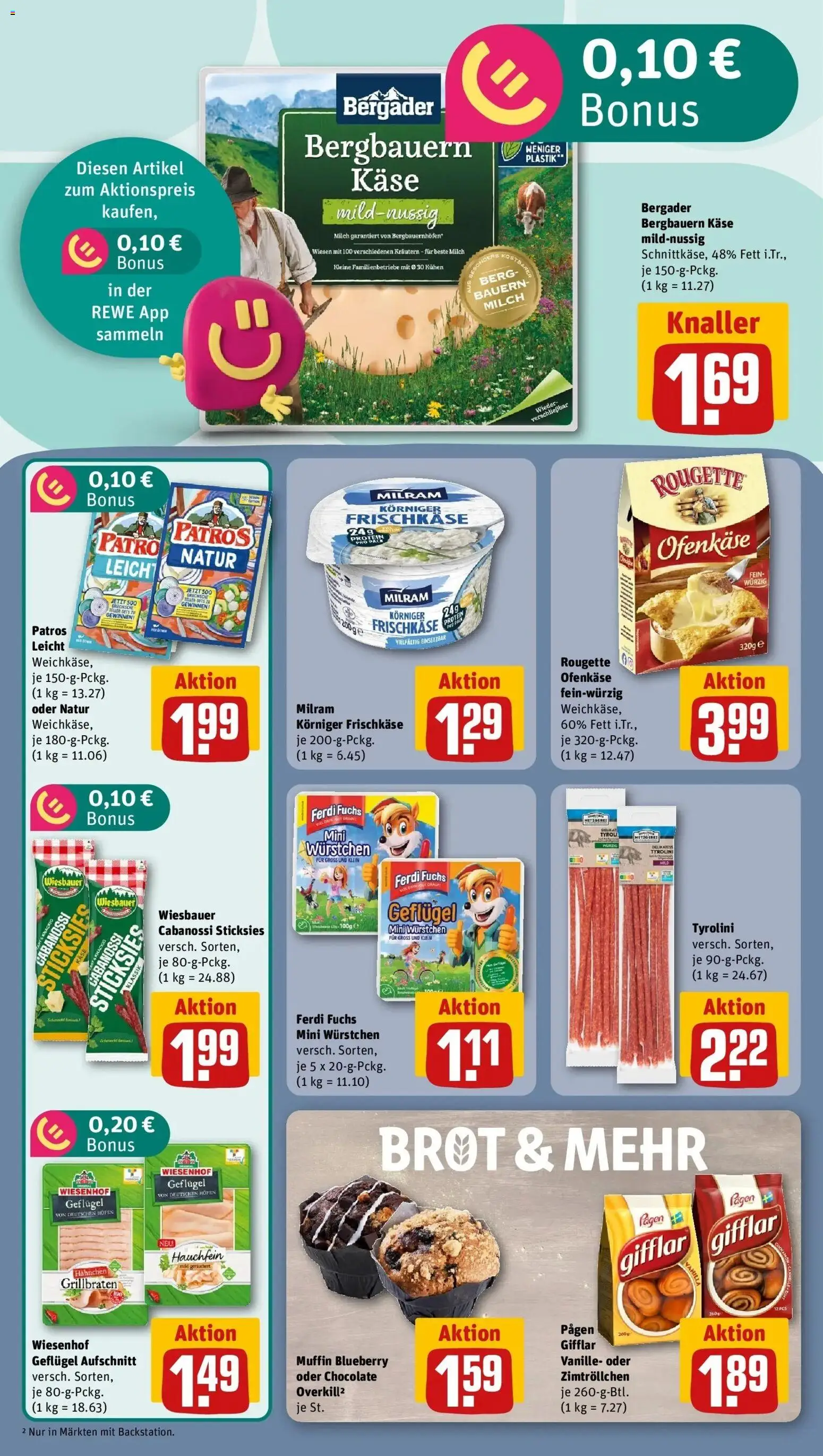 Vorschau von dem Prospekt des Geschäftes Rewe, gültig ab dem 05.10.2026