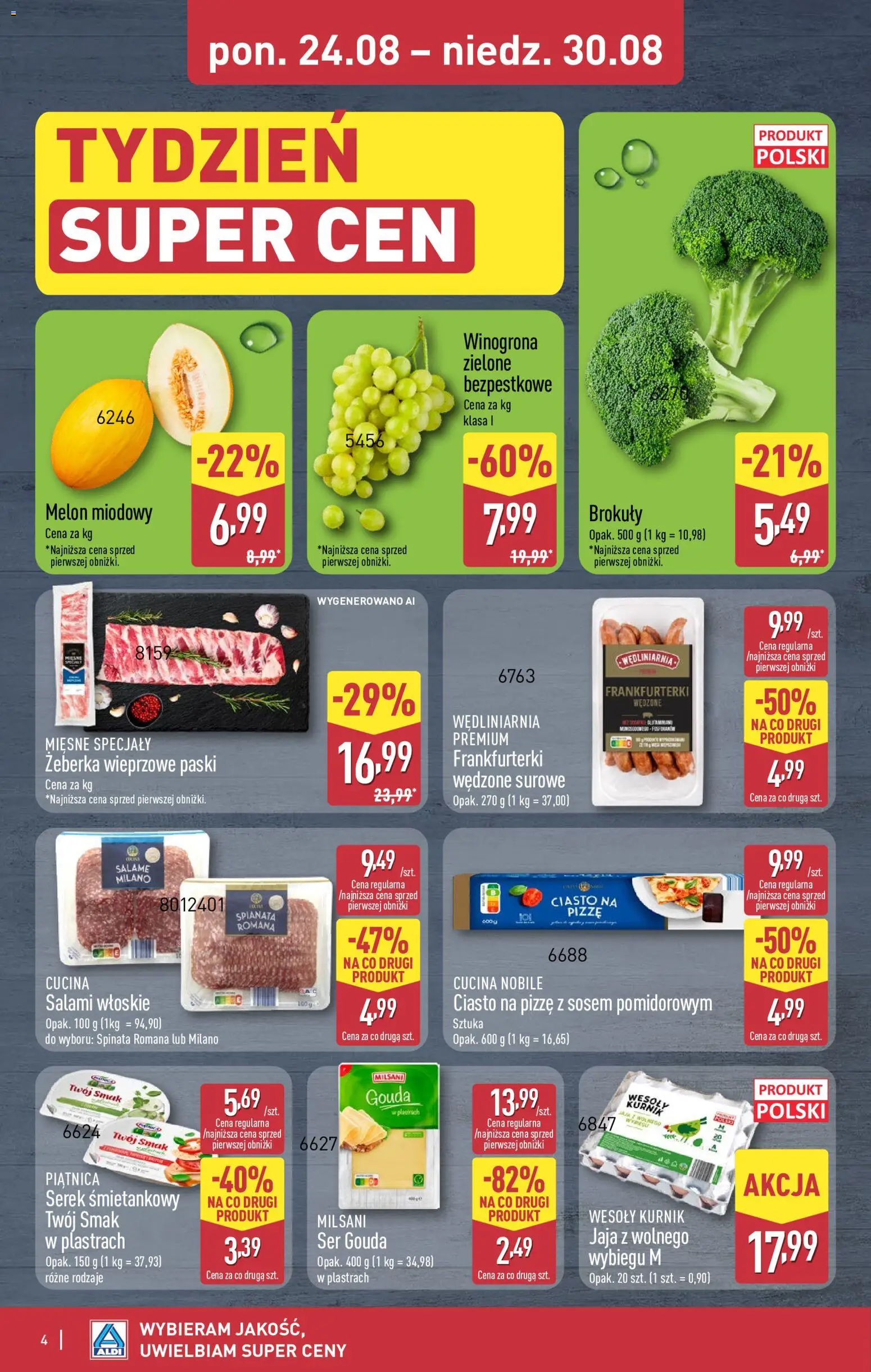 Pogląd gazetki "Aldi gazetka - Promocje weekend" ze sklepu Aldi ważnej od 27.08.2026