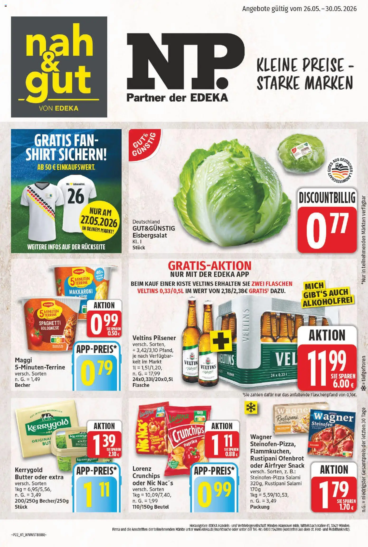 Vorschau von dem Prospekt des Geschäftes NP Discount, gültig ab dem 26.05.2026