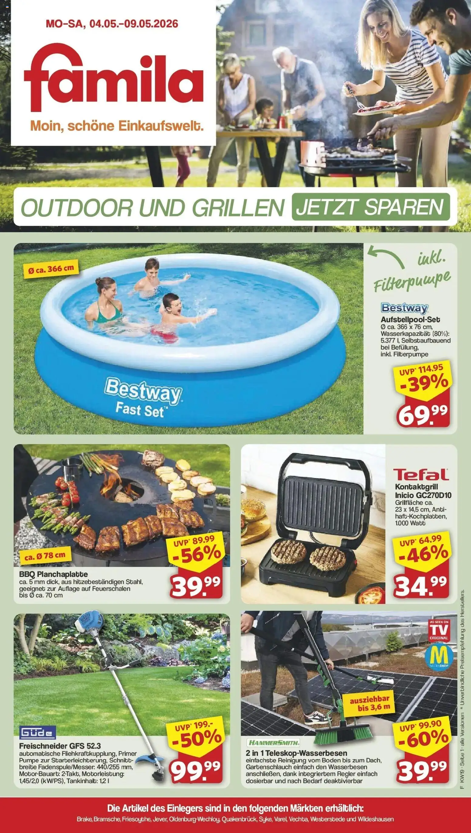 Vorschau von dem Prospekt des Geschäftes Famila Nordwest, gültig ab dem 04.05.2026