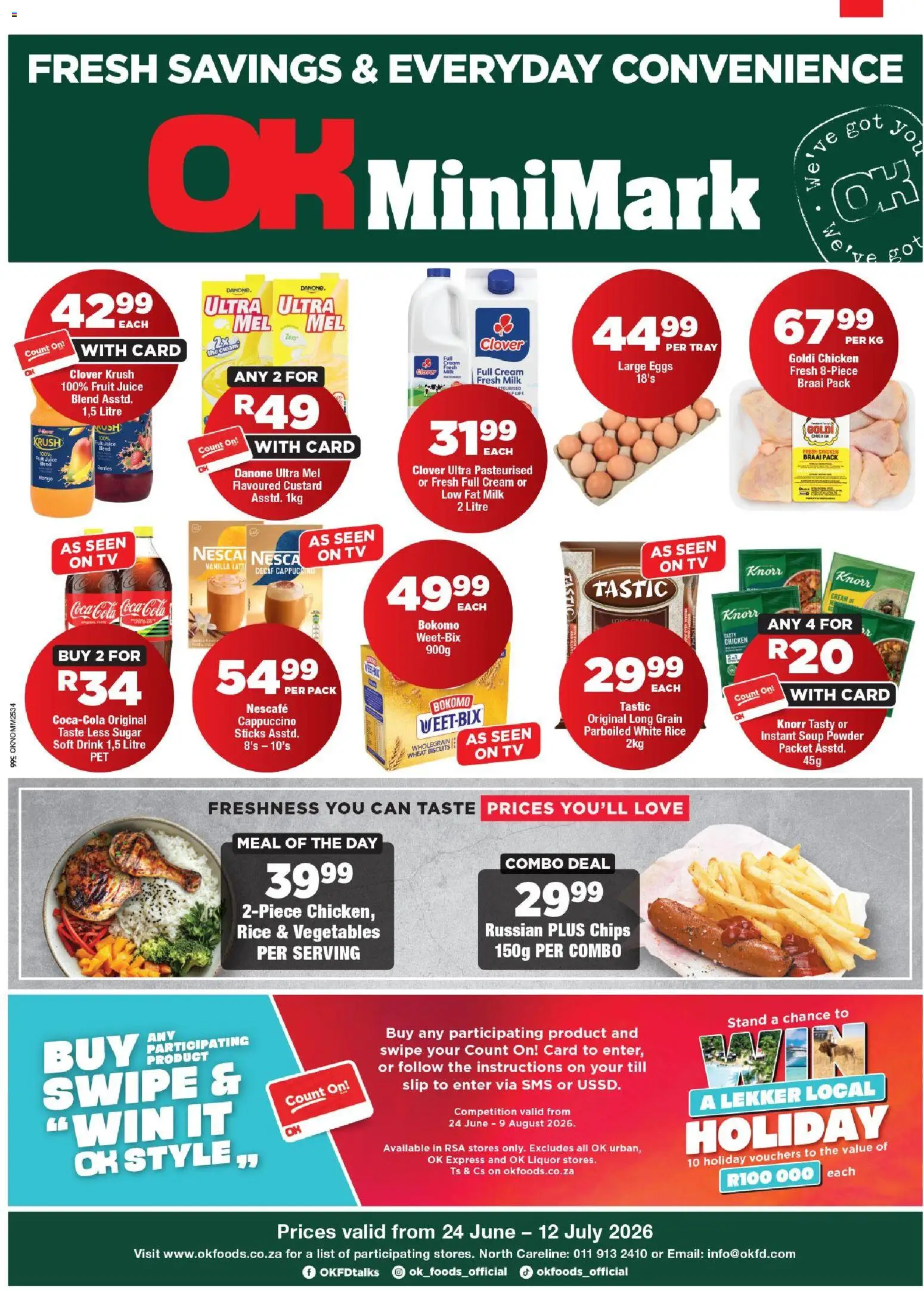 Preview of OK Foods flyer valid from 24/06/2026