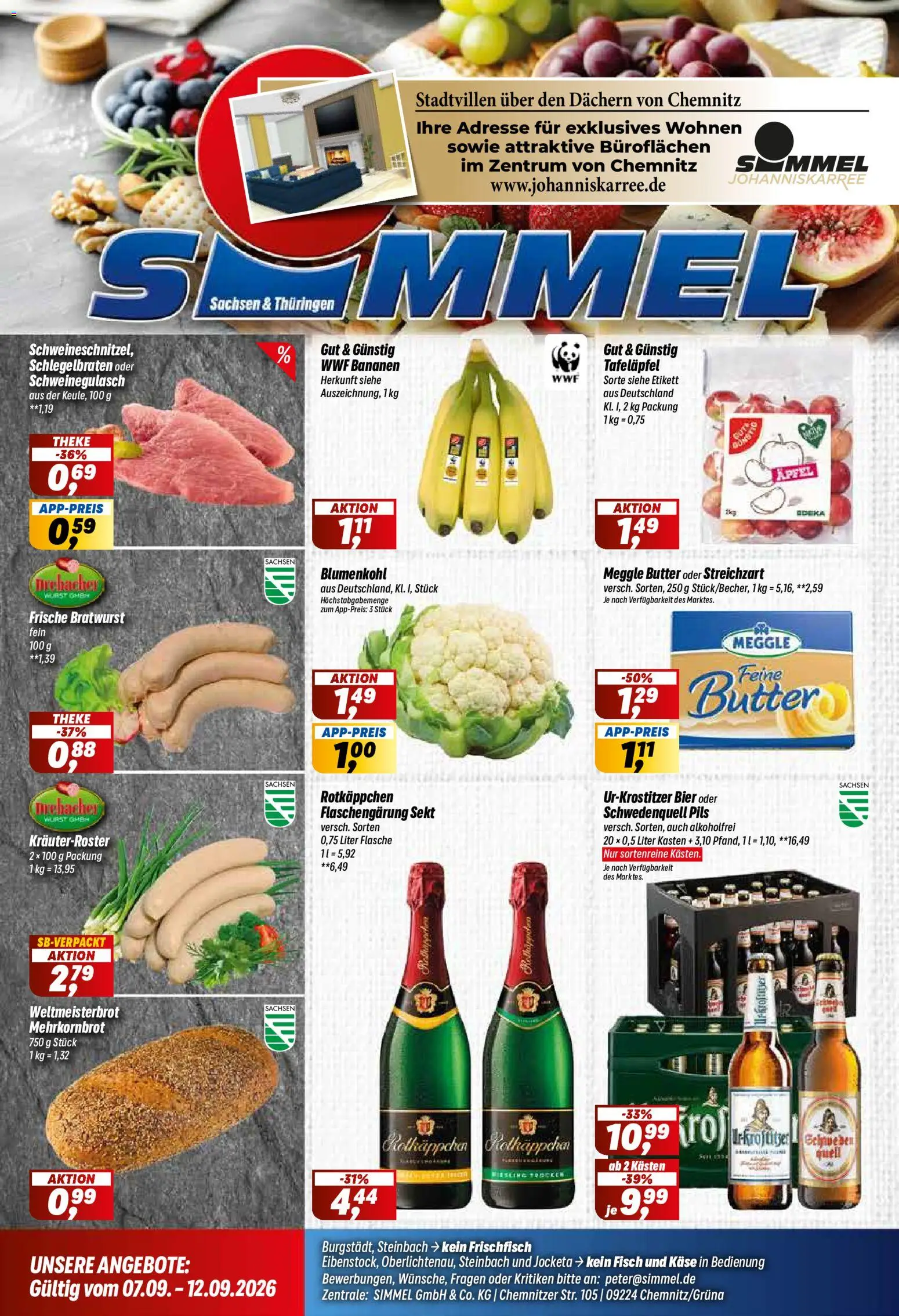 Vorschau von dem Prospekt des Geschäftes Simmel, gültig ab dem 07.09.2026