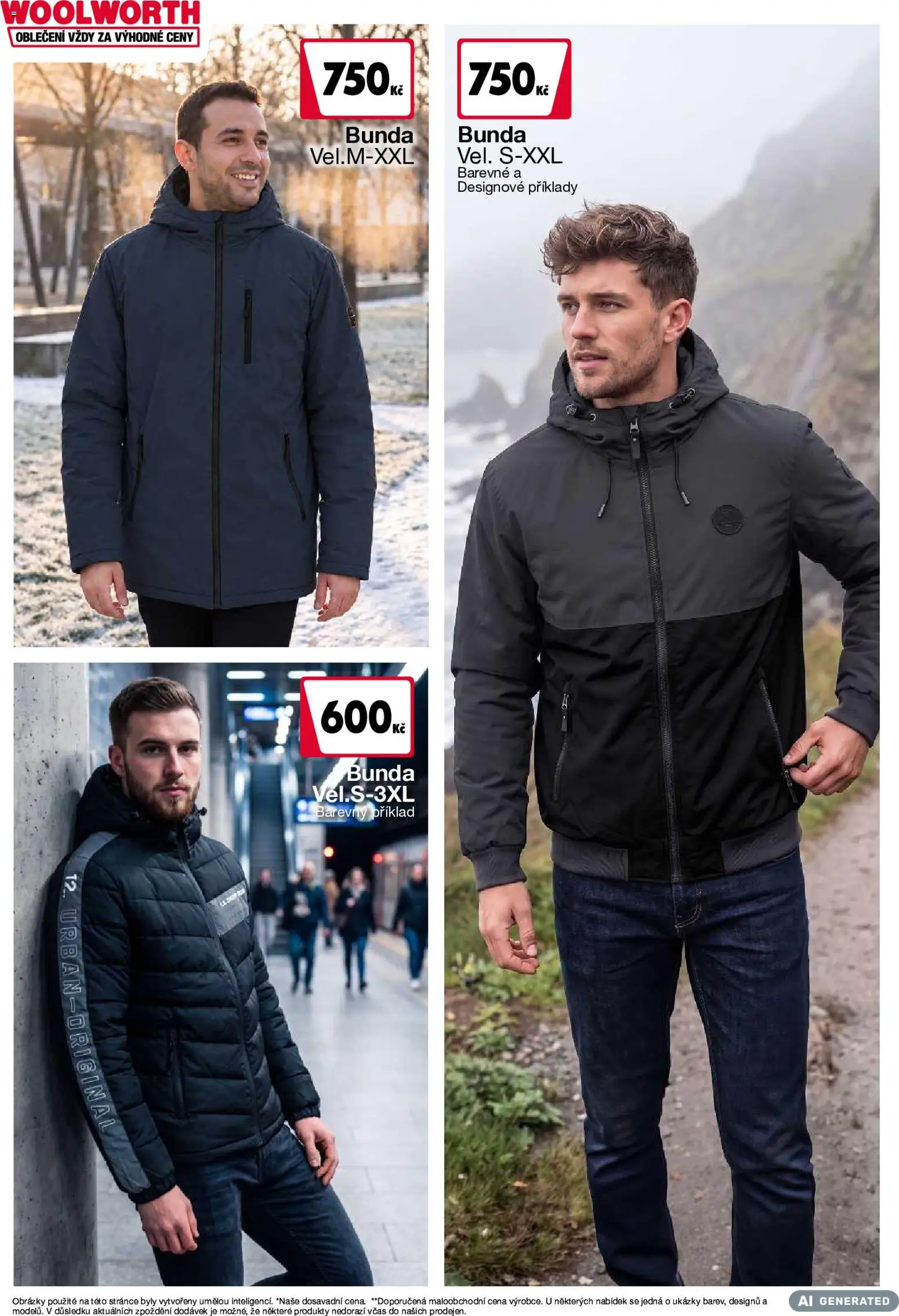 Náhľad Woolworth letáku platného od 02.10.2026 - Bunda