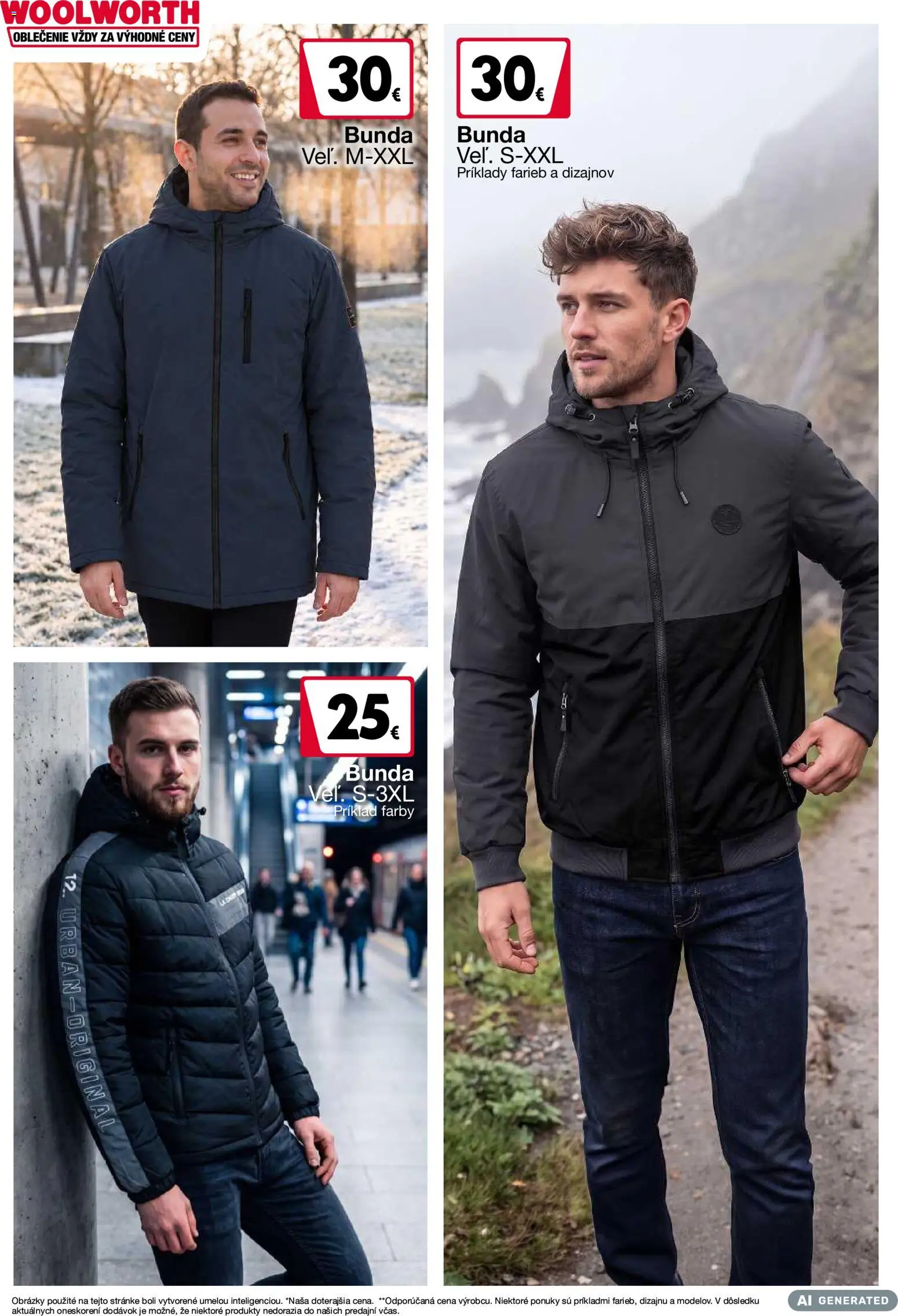 Náhľad Woolworth letáku platného od 02.10.2026 - Bunda