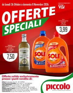 Anteprima dell'opuscolo Piccolo volantino Offerte Speciali dal negozio Piccolo valido da 26/10/2026
