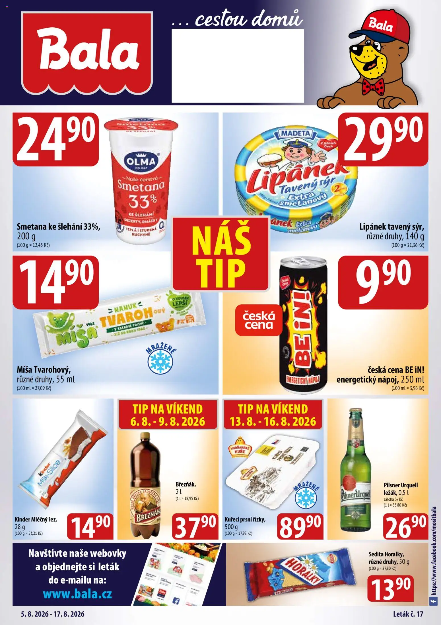 Náhled nabídky: BALA BALA velký leták + platný od 05.08.2026
