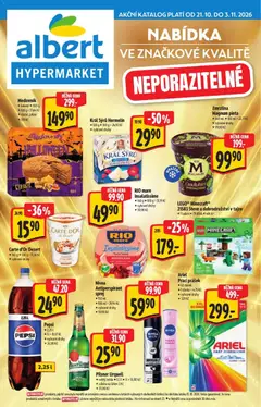 Náhled nabídky: Albert Albert leták - Hypermarket - Nabídka ve značkové kvalitě platný od 21.10.2026