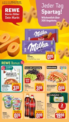 Vorschau von dem Prospekt des Geschäftes Rewe, gültig ab dem 17.08.2026