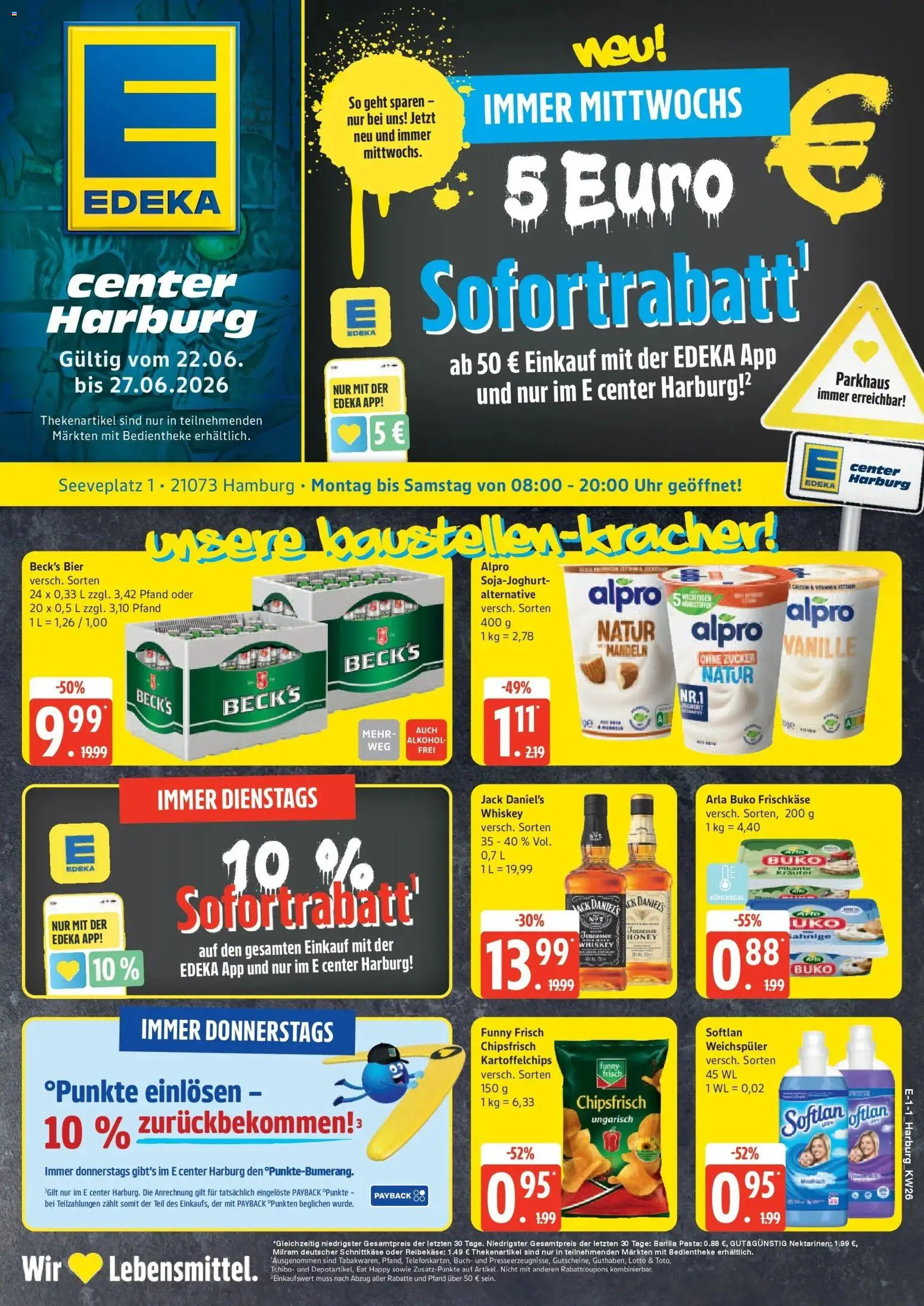 Vorschau von dem Prospekt des Geschäftes Edeka, gültig ab dem 22.06.2026