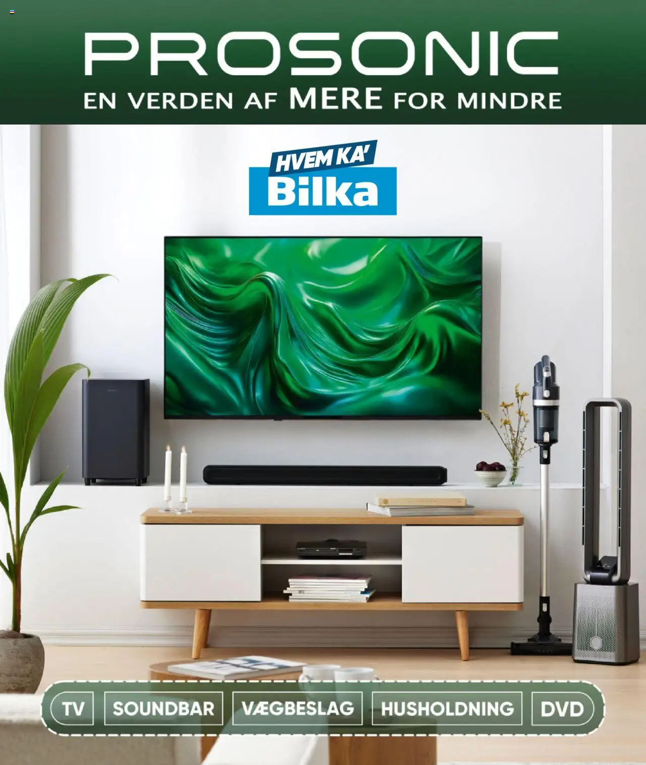 Eksempel på tilbudsavis Prosonic katalog fra butik Bilka gyldig fra 02/05/2025 - Soundbar