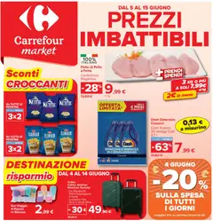 Anteprima dell'opuscolo Carrefour volantino Market - Milano dal negozio Carrefour valido da 05/06/2026