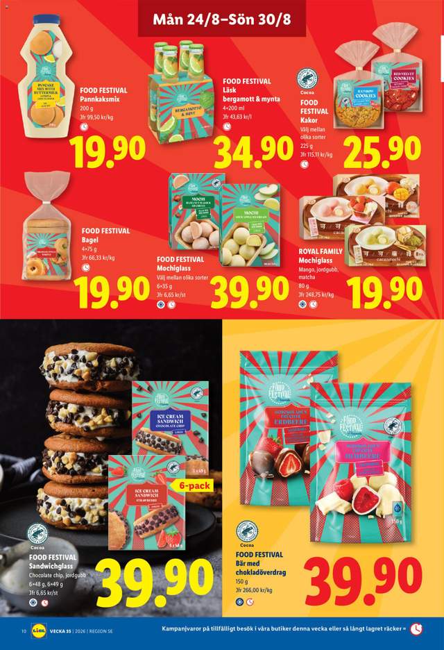 Nytt Lidl reklamblad från 24/08