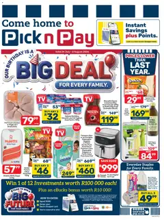Preview of Pick n Pay flyer valid from 24/07/2026