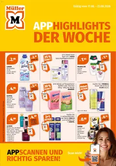 Vorschau der Angebote: Müller Müller Flugblatt gültig ab 17.08.2026