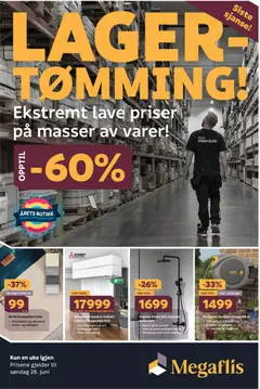 Forhåndsvis Megaflis kundeavis fra butikk Megaflis gyldig fra 21/06/2026