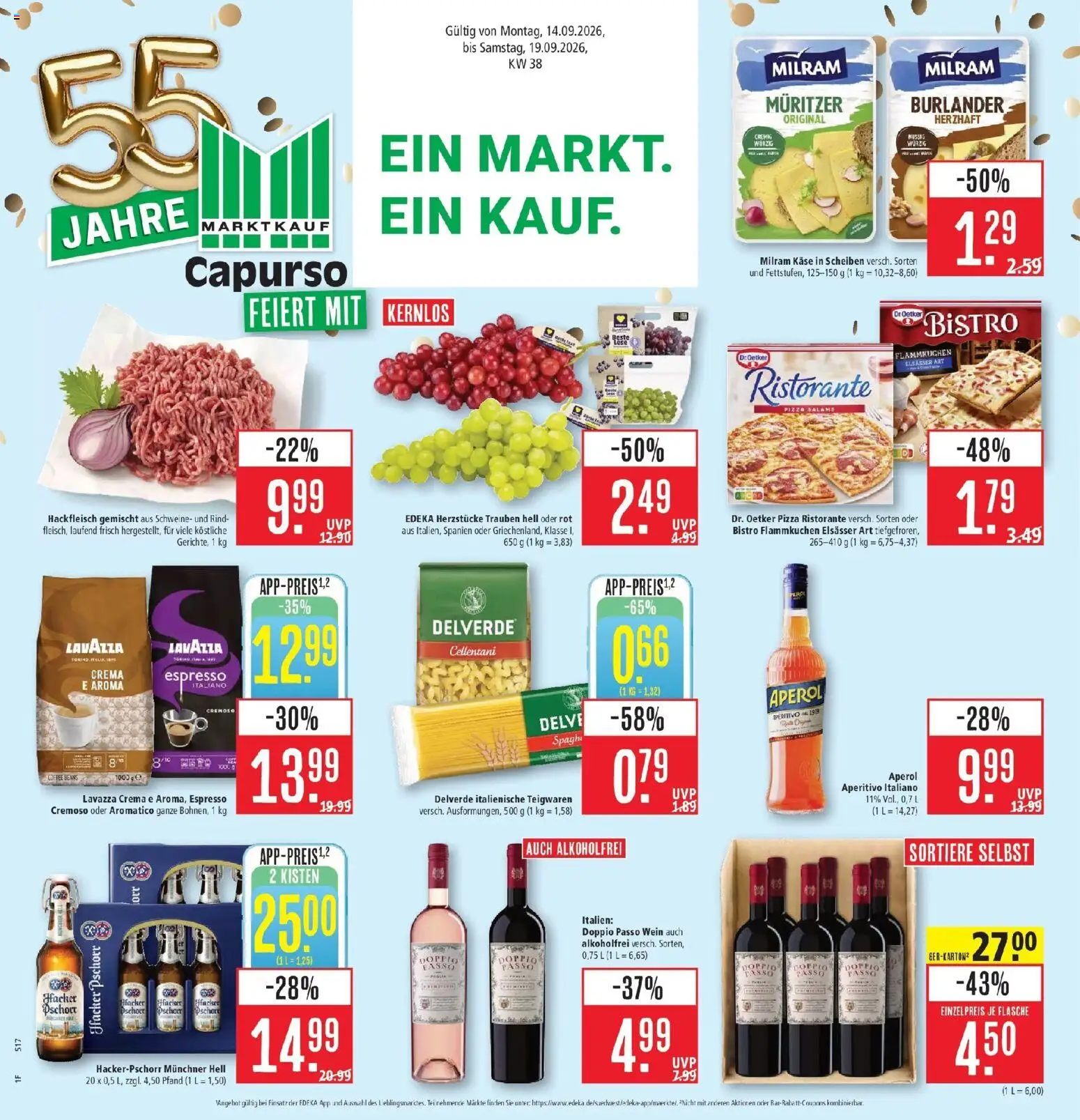 Vorschau von dem Prospekt des Geschäftes Marktkauf, gültig ab dem 14.09.2026