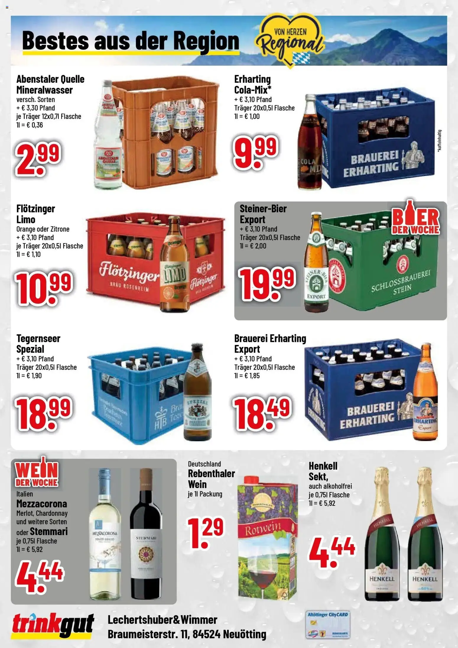 Vorschau von dem Prospekt des Geschäftes Trinkgut, gültig ab dem 19.10.2026