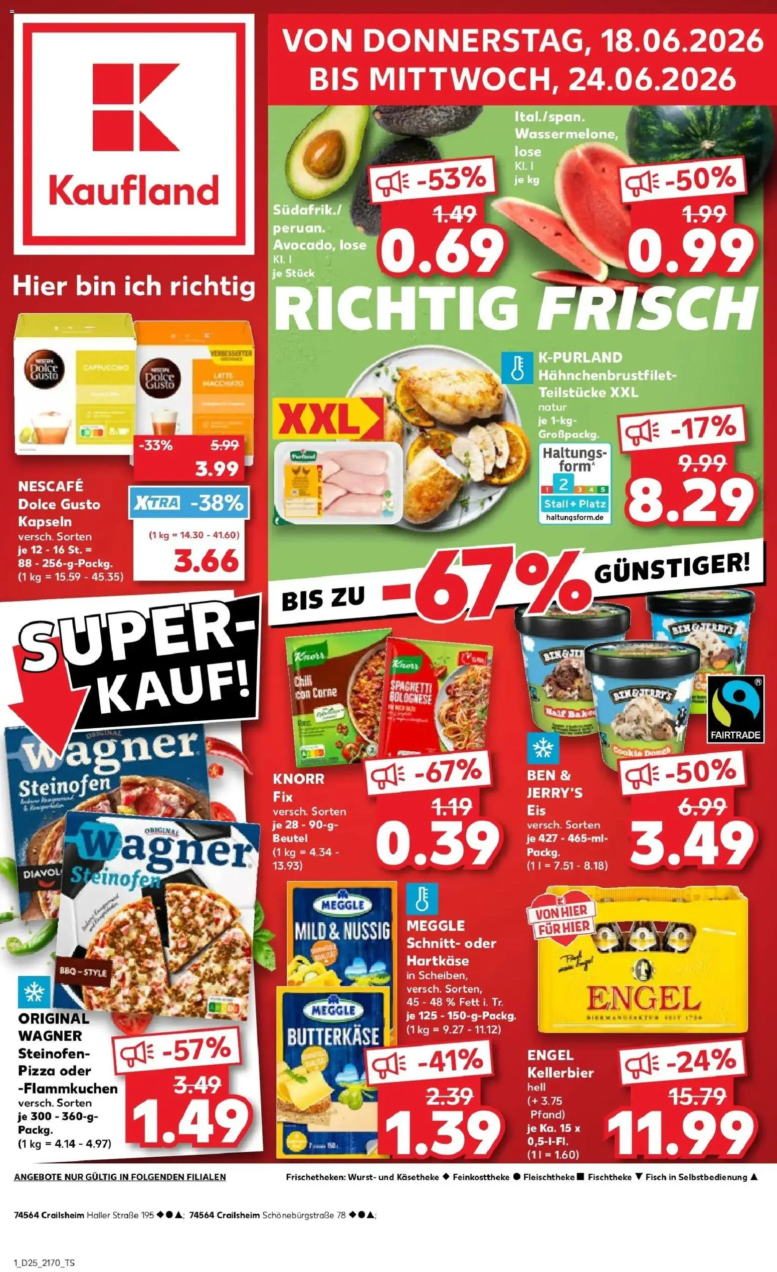 Vorschau von dem Prospekt des Geschäftes Kaufland, gültig ab dem 18.06.2026