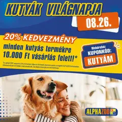 AlphaZoo - AlphaZoo akciós újság megtekintése, amely érvényes 2026.08.26.-től