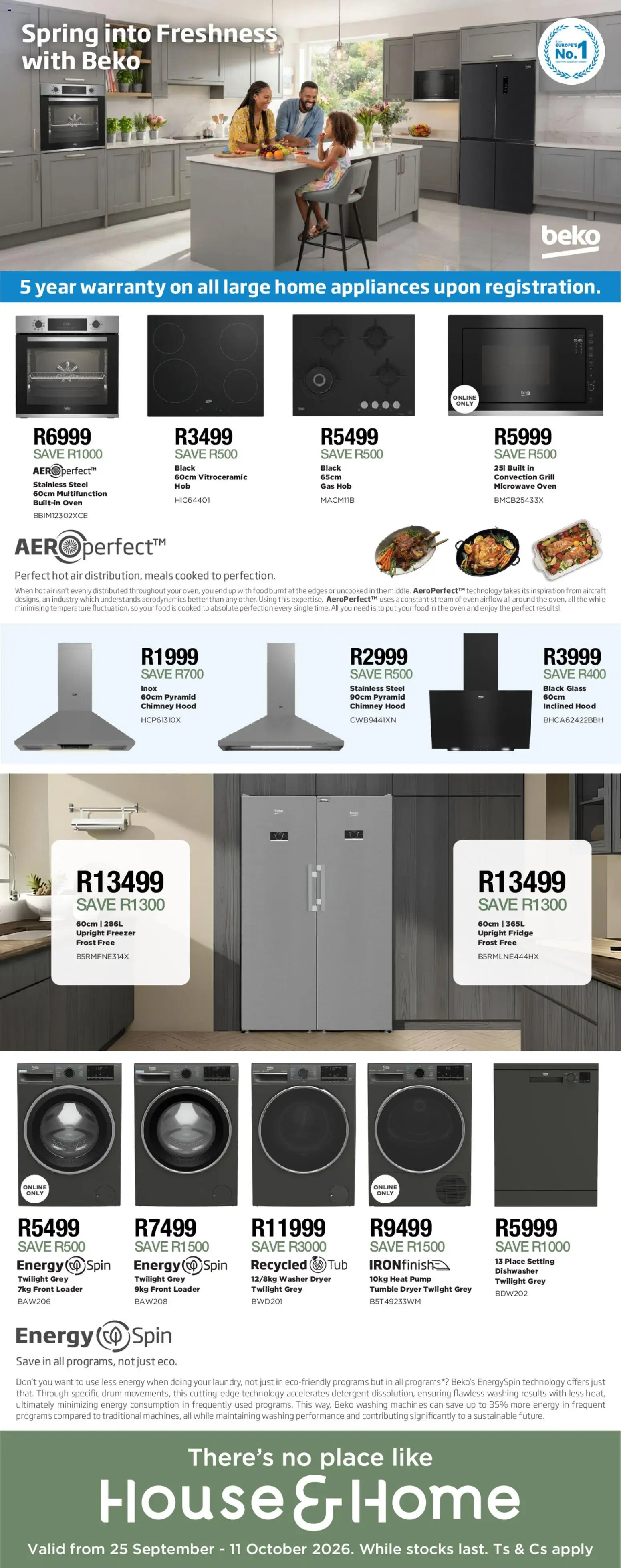 Preview of House and Home flyer valid from 25/09/2026